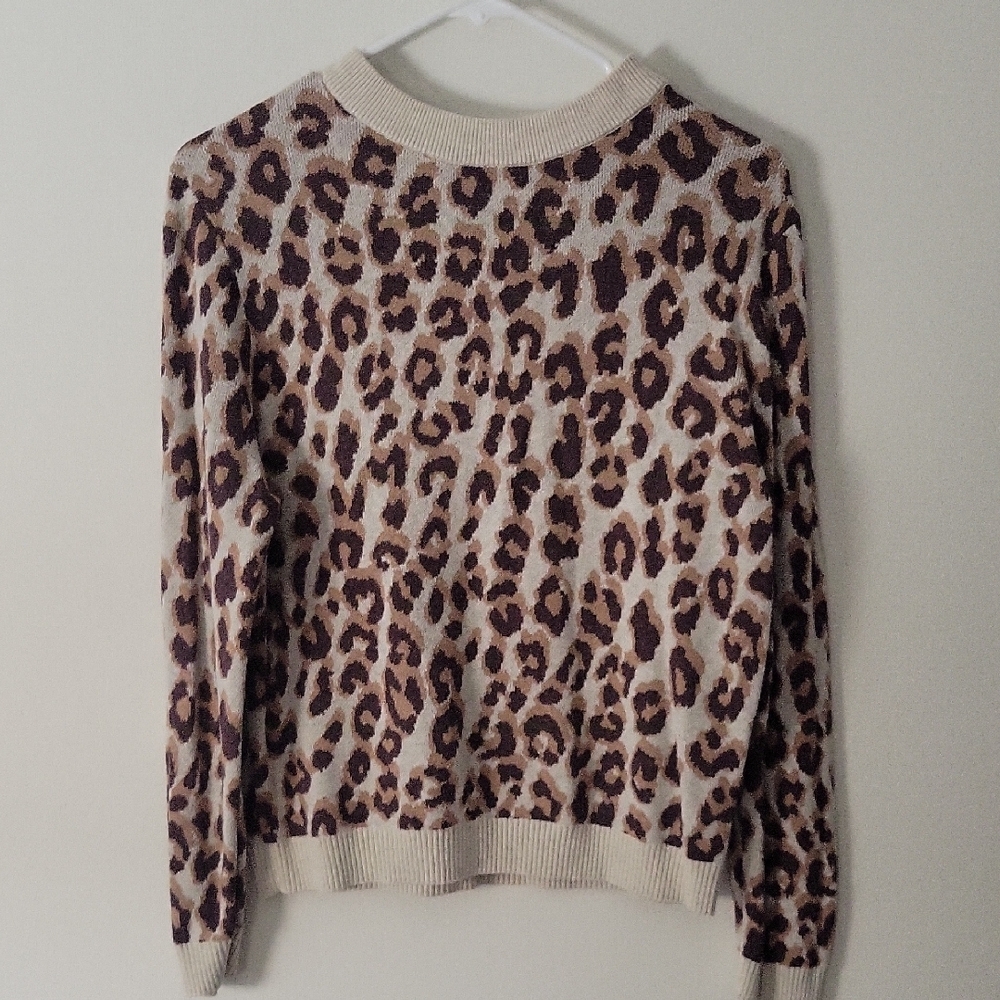 Leopard Print Sweater